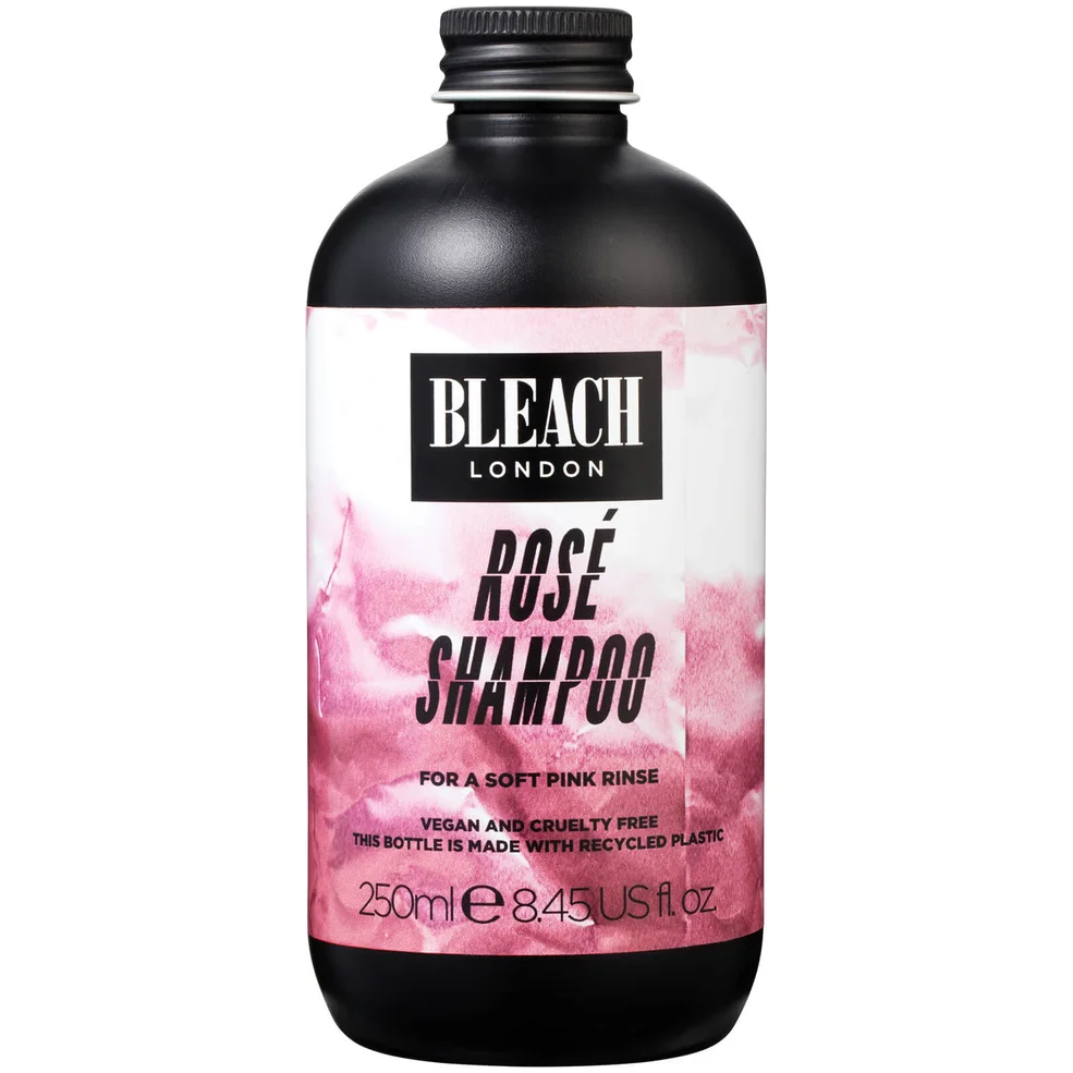 BLEACH LONDON Rose Shampoo szampon do włosów nadający różowy odcień 250 ml Zdjęcie 1
