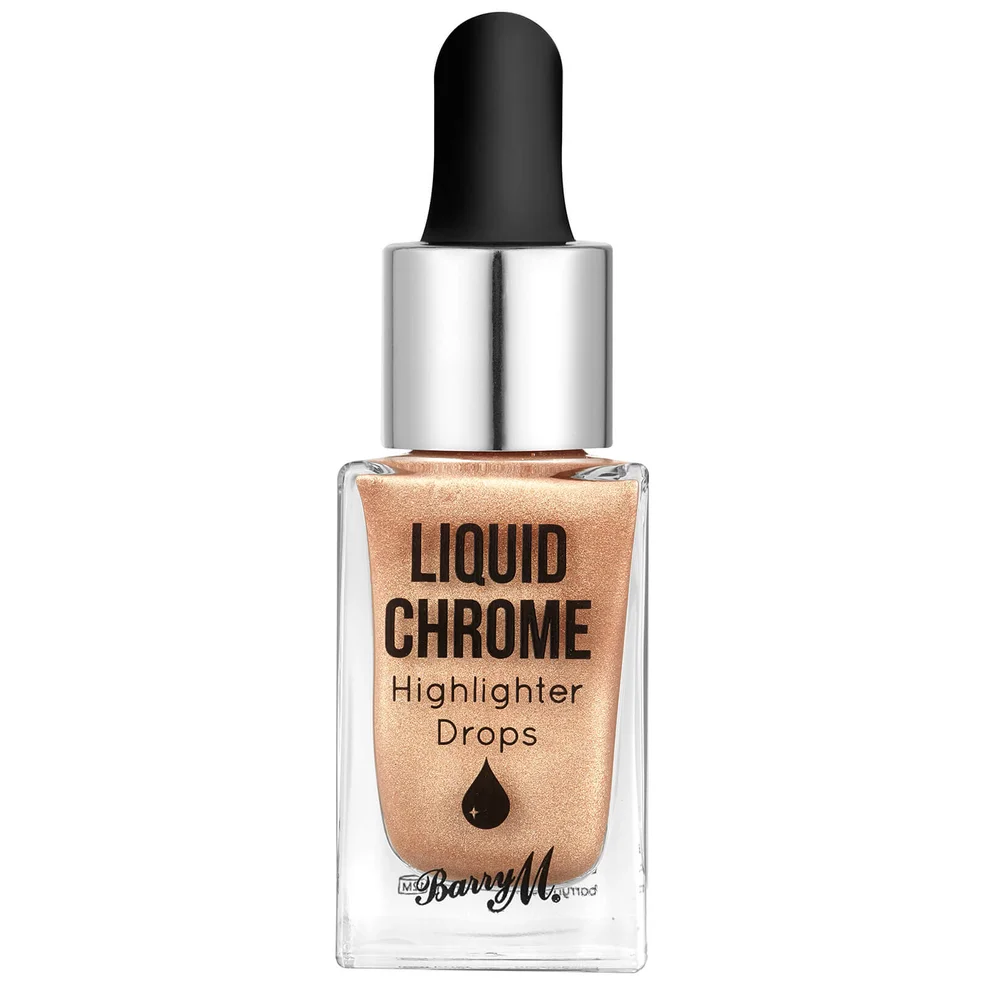 Barry M Cosmetics Liquid Chrome Highlighter rozświetlacz w płynie (różne odcienie) Zdjęcie 1