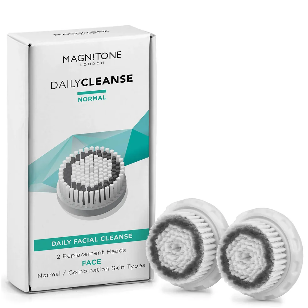 MAGNITONE London Replacement Brush Head głowica do szczotki oczyszczającej – Daily Cleanse (Normal) Zdjęcie 1