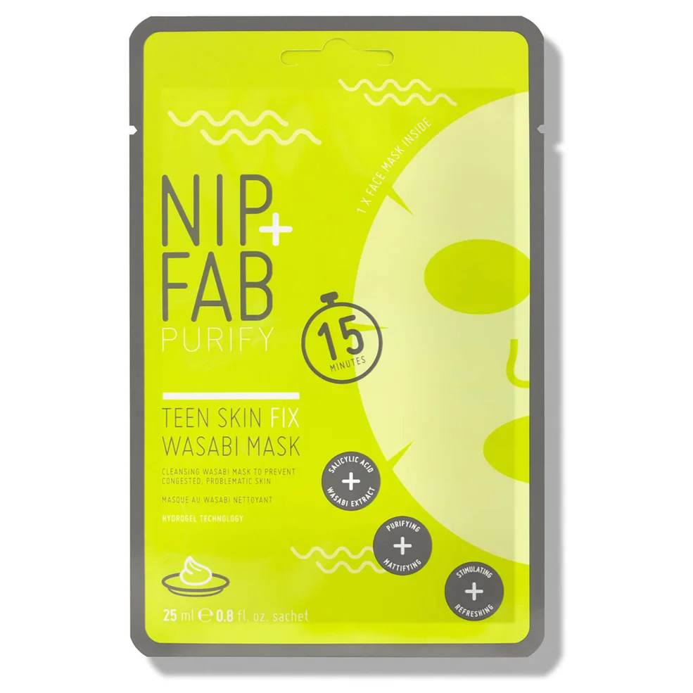 NIP+FAB Teen Skin Fix Blemish Sheet Mask maska w płacie Zdjęcie 1