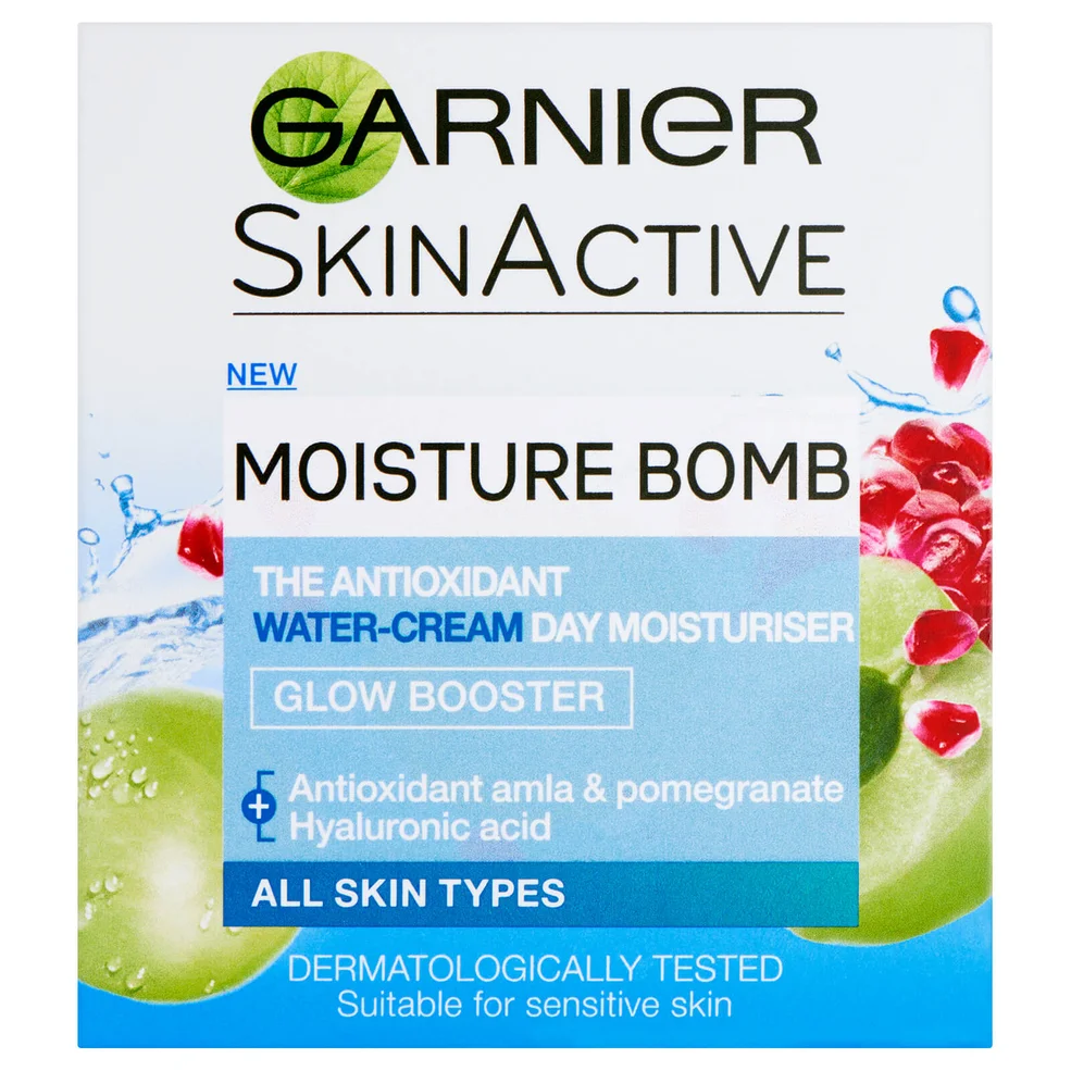 Garnier Moisture Bomb Glow Booster Day Moisturiser krem nawilżający na dzień 50 ml Zdjęcie 1