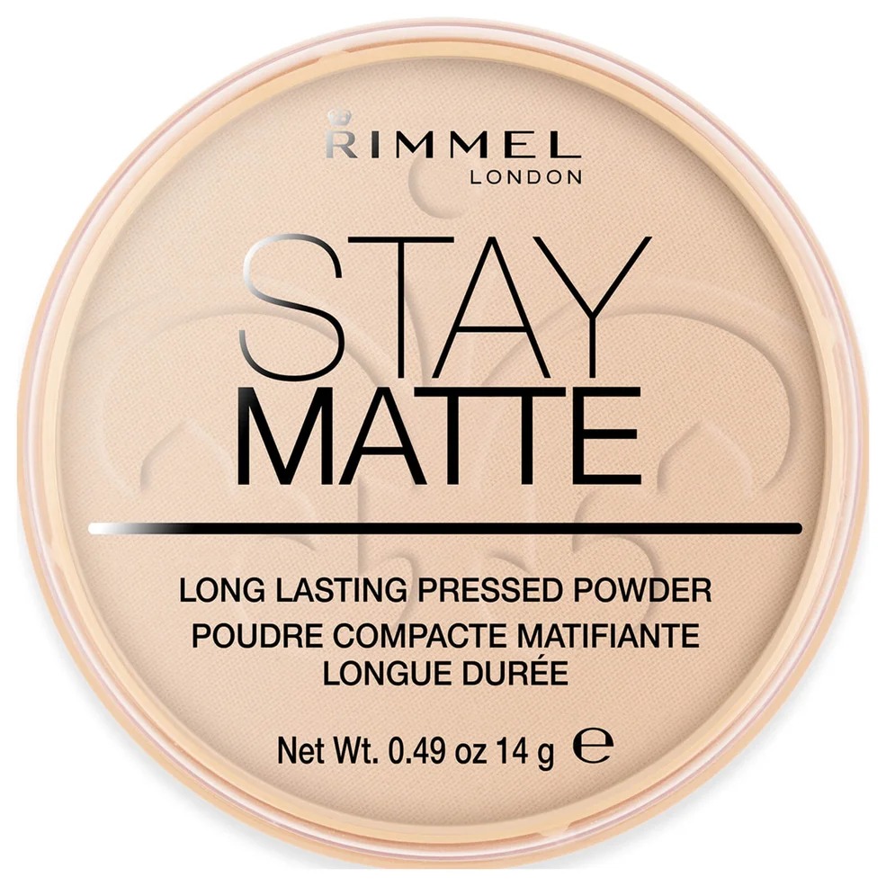 Rimmel Stay Matte Pressed Powder matowy puder prasowany (różne odcienie) Zdjęcie 1