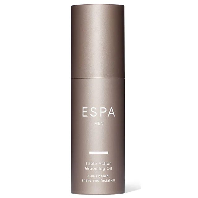 ESPA Men's Triple Action Grooming Oil olejek do pielęgnacji twarzy i brody oraz do golenia 25 ml