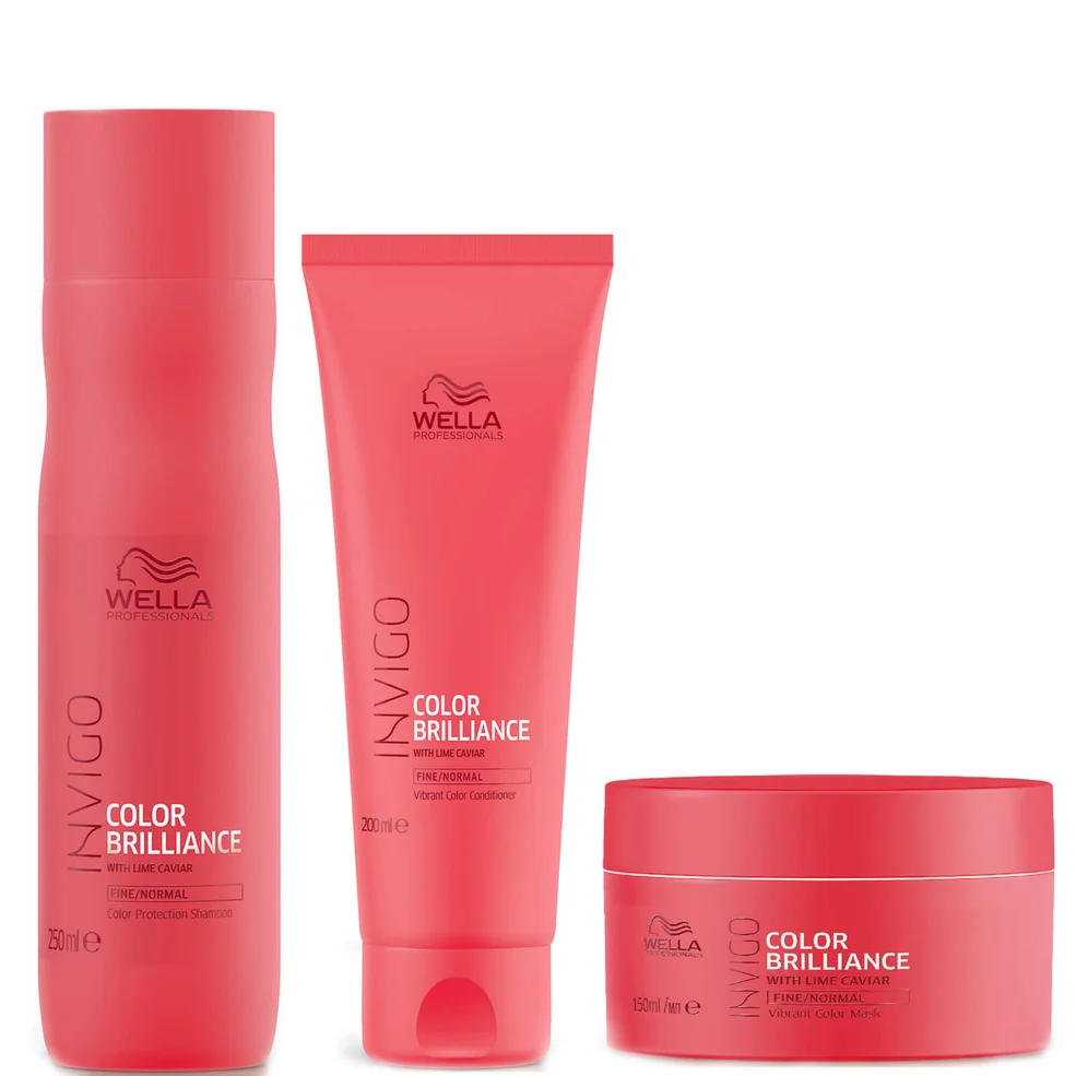 Wella INVIGO Color Brilliance Trio for Fine Hair Zdjęcie 1