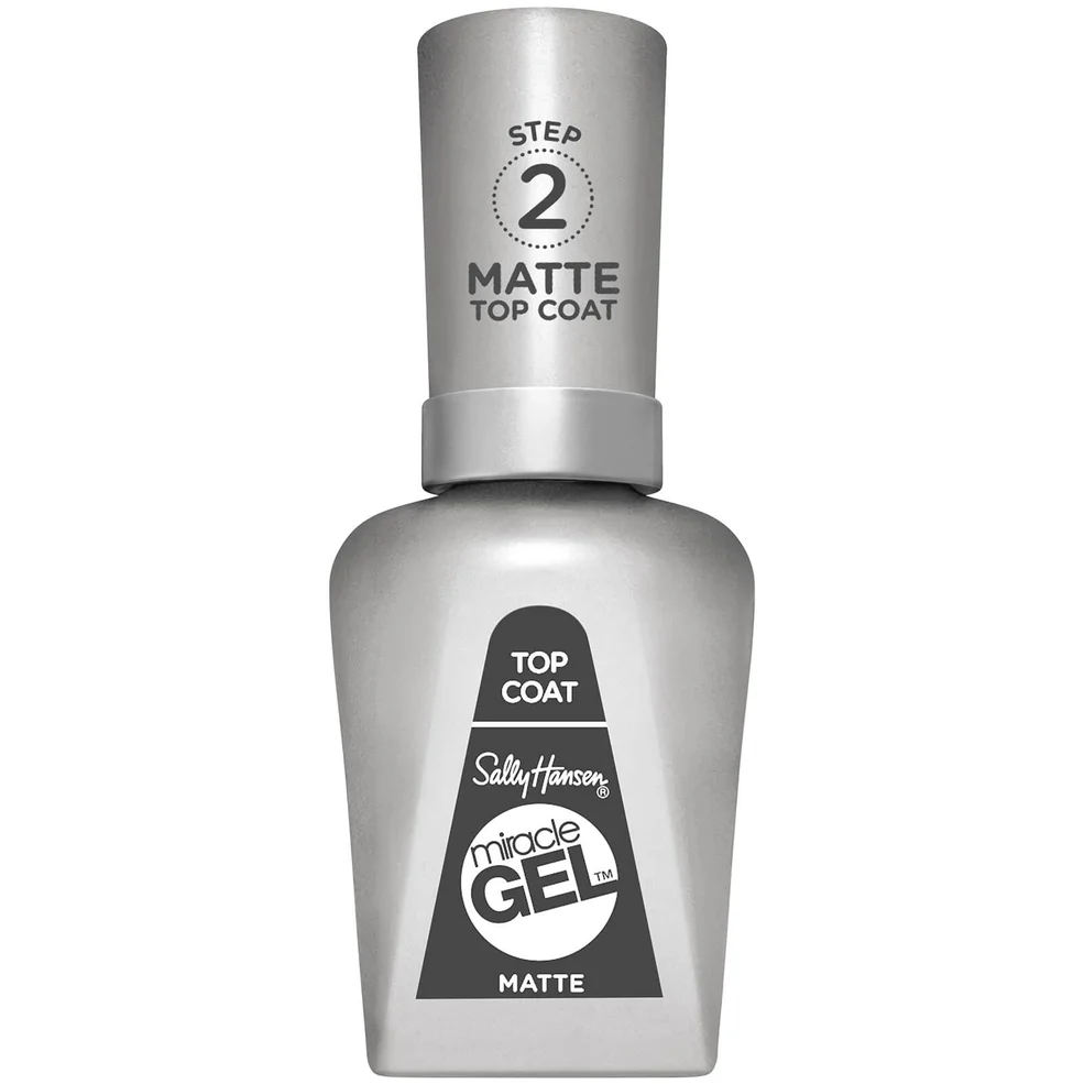 Sally Hansen Miracle Gel Nail Varnish - Matte Top Coat Zdjęcie 1
