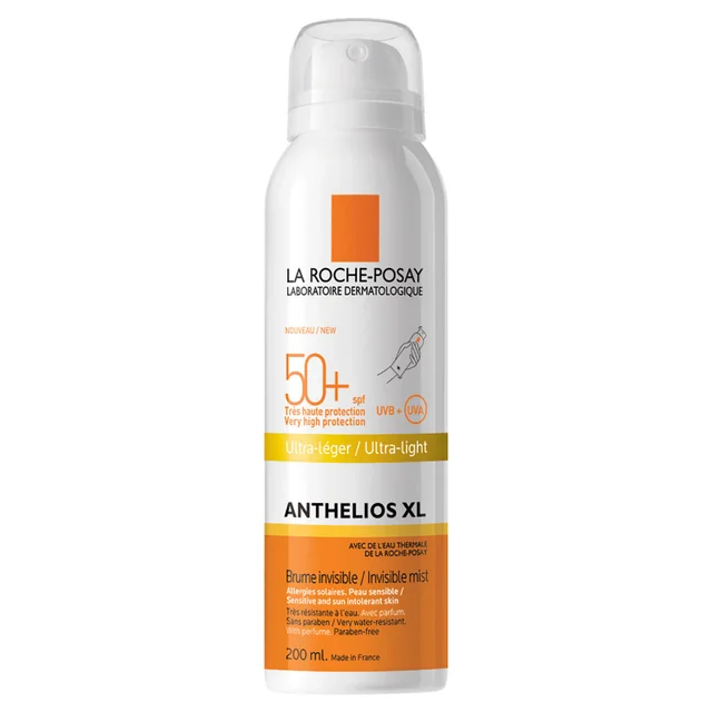 La Roche-Posay Anthelios Ultra-Light SPF50+ Sun Protection Spray produkt przeciwsłoneczny w sprayu 200 ml