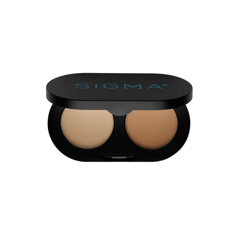 Sigma Color + Shape Brow Powder Duo (Various Shades) Zdjęcie 1