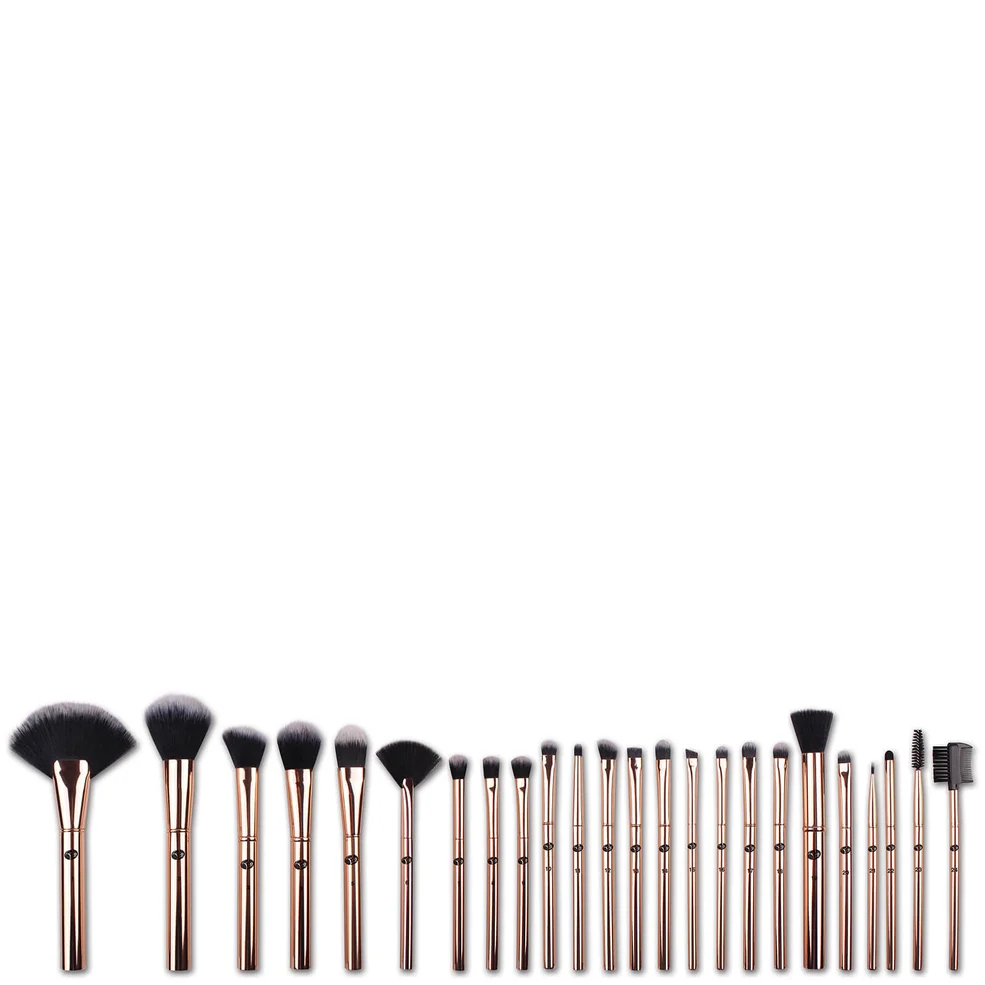 Rio Lush Rose Gold 24 Piece Makeup Brush Collection Zdjęcie 1