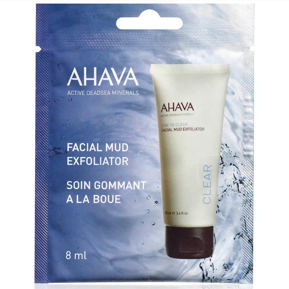 AHAVA Single Use Facial Mud Exfoliator peeling do twarzy 8 ml Zdjęcie 1