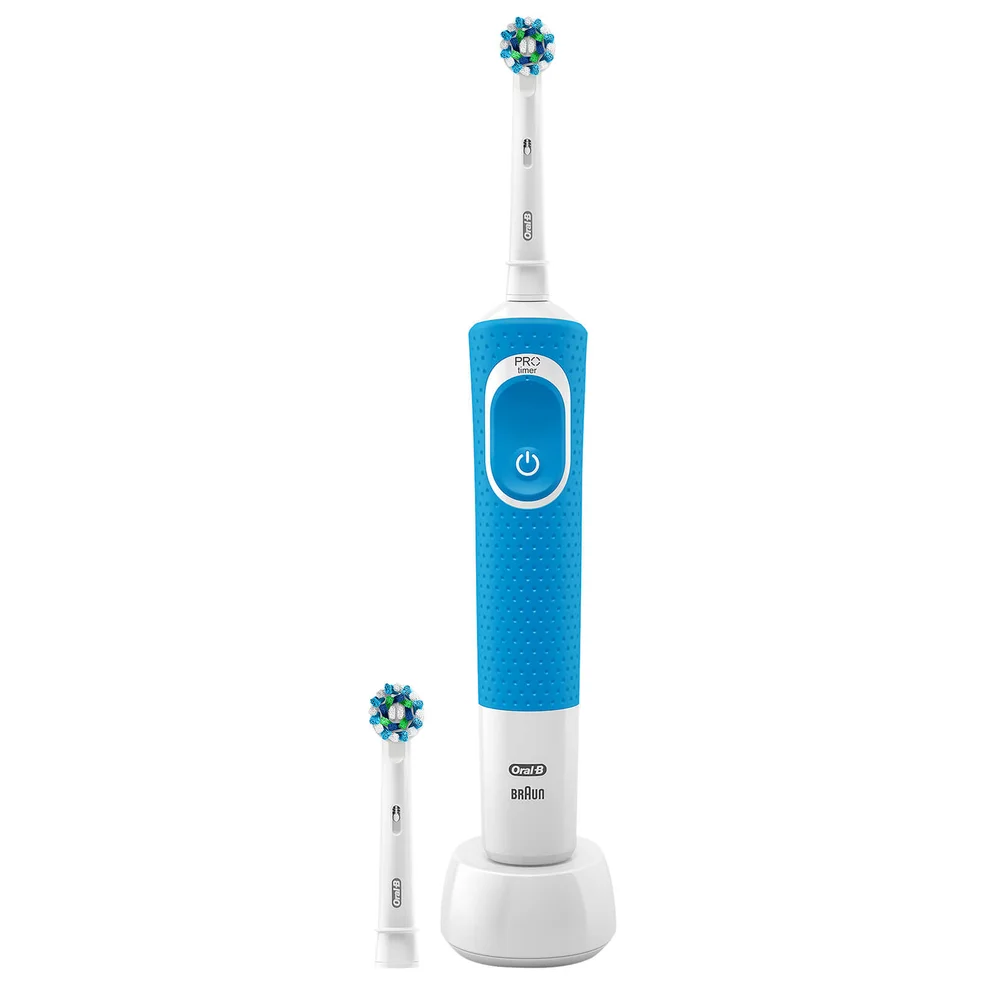 Oral B Vitality Plus CrossAction Power Handle Electric Toothbrush - Blue Zdjęcie 1