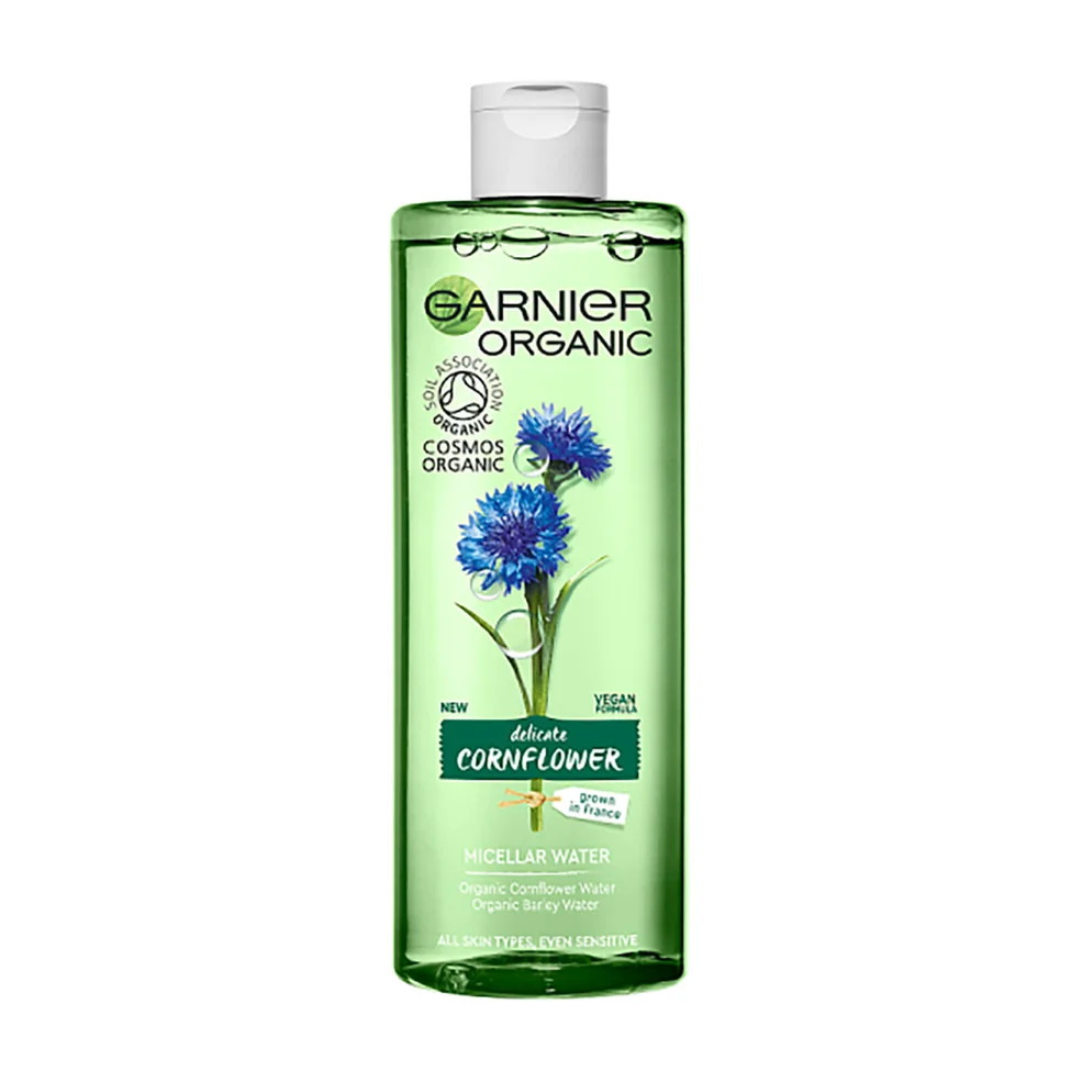 Garnier Organic Cornflower Micellar Cleansing Water 400ml Zdjęcie 1