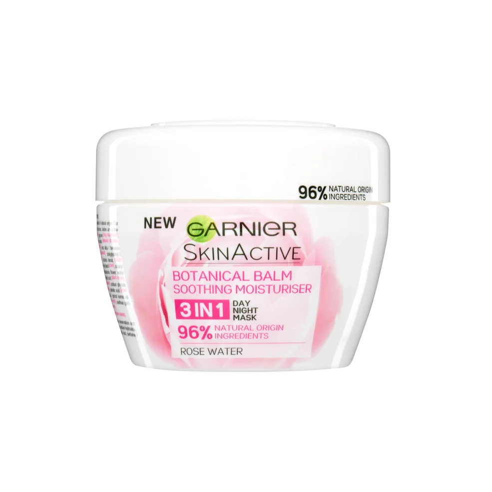 Garnier Natural 3-in-1 Soothing Rose Botanical Balm 140ml Zdjęcie 1