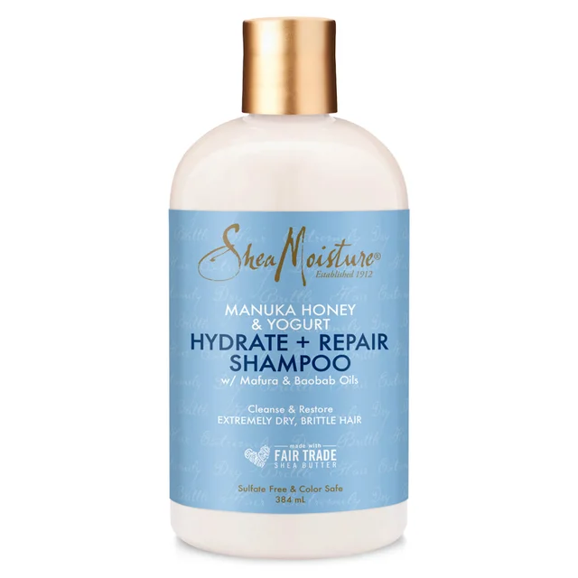 Shea Moisture Manuka Honey & Yogurt Hydrate & Repair Shampoo szampon do włosów nawadniająco-naprawczy 384 ml
