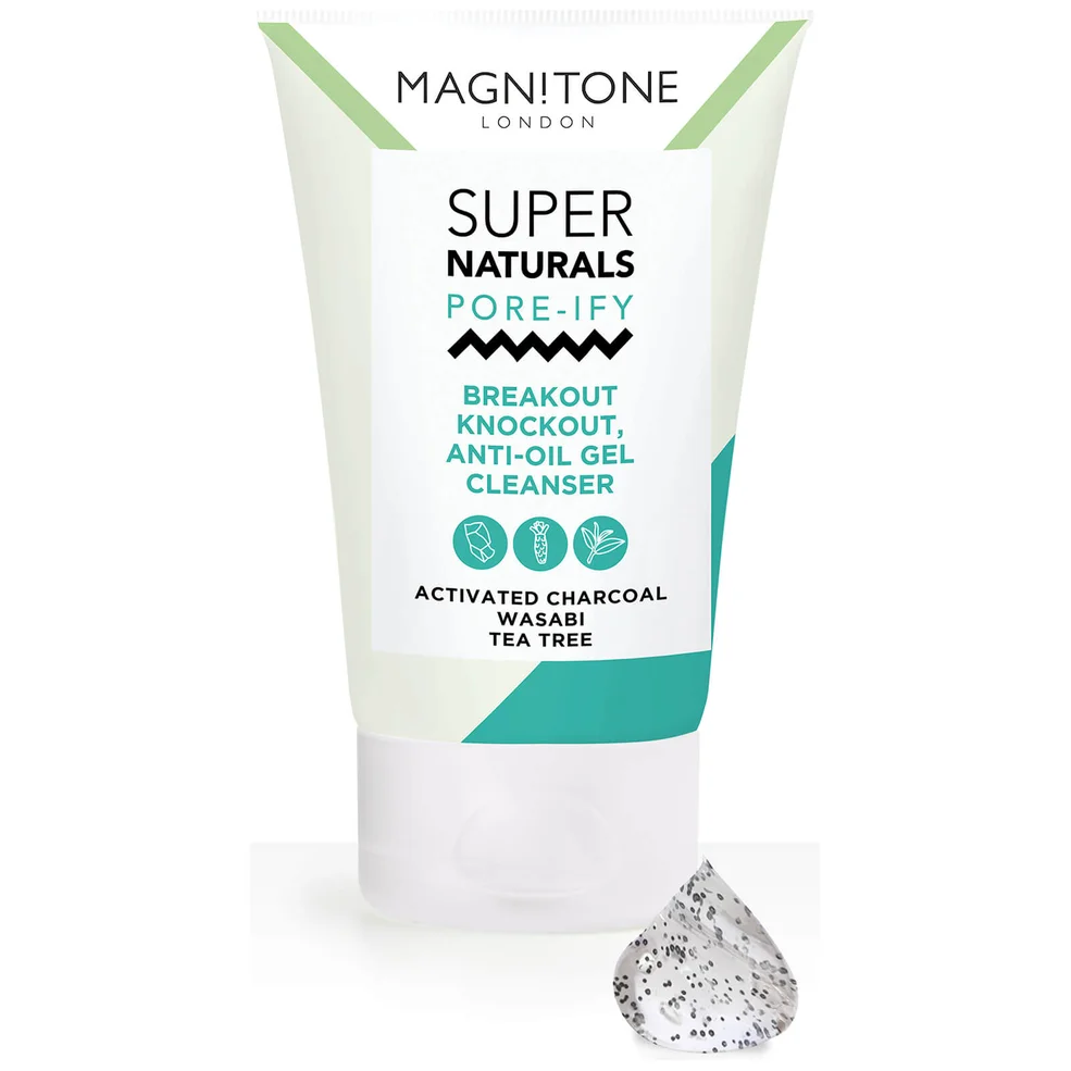 MAGNITONE London SuperNaturals Breakout Knockout Cleanser 125ml Zdjęcie 1