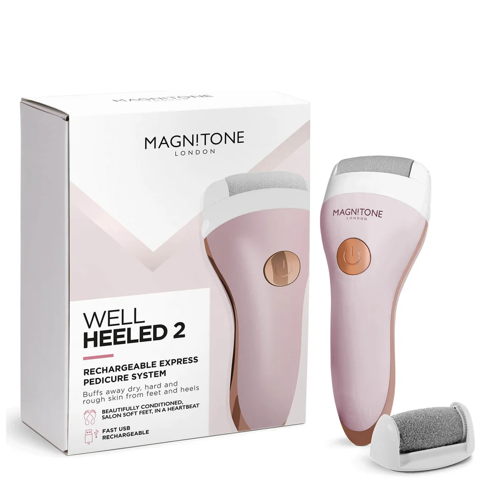 MAGNITONE London Well Heeled 2 Rechargeable Express Pedi - Pink Zdjęcie 1