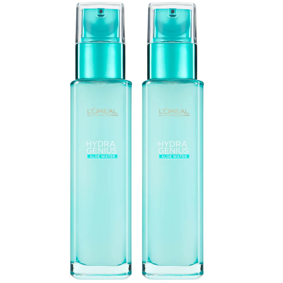 L'Oréal Paris Hydra Genius Liquid Care Moisturiser for Normal Combination Skin 70ml 2 Pack Exclusive Zdjęcie 1