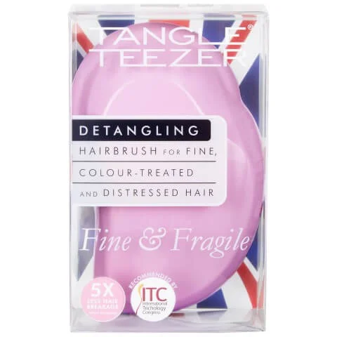 Tangle Teezer Fine & Fragile Detangling Hairbrush - Pink Dawn Zdjęcie 1