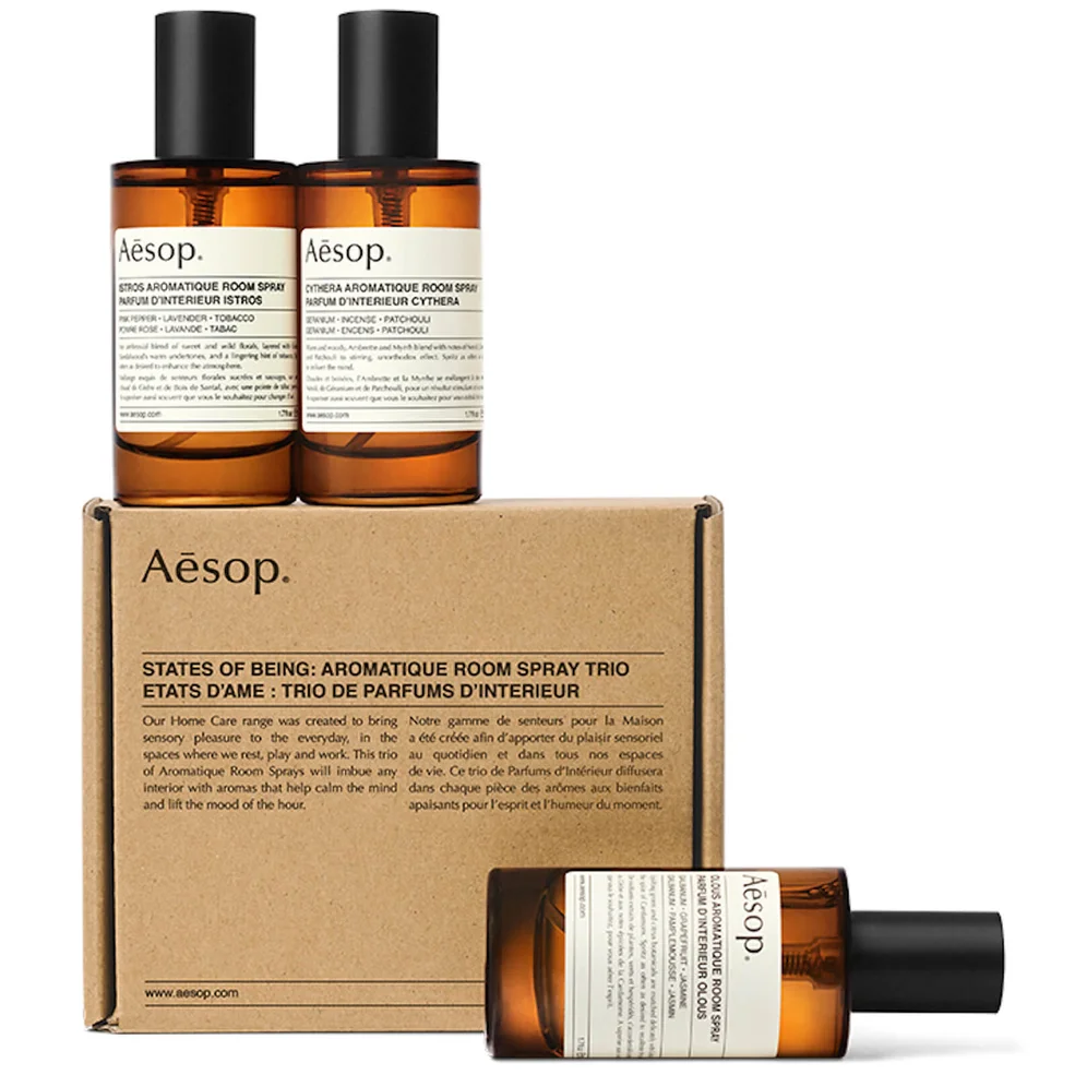 Aesop State of Being Aromatique Room Spray Trio Zdjęcie 1