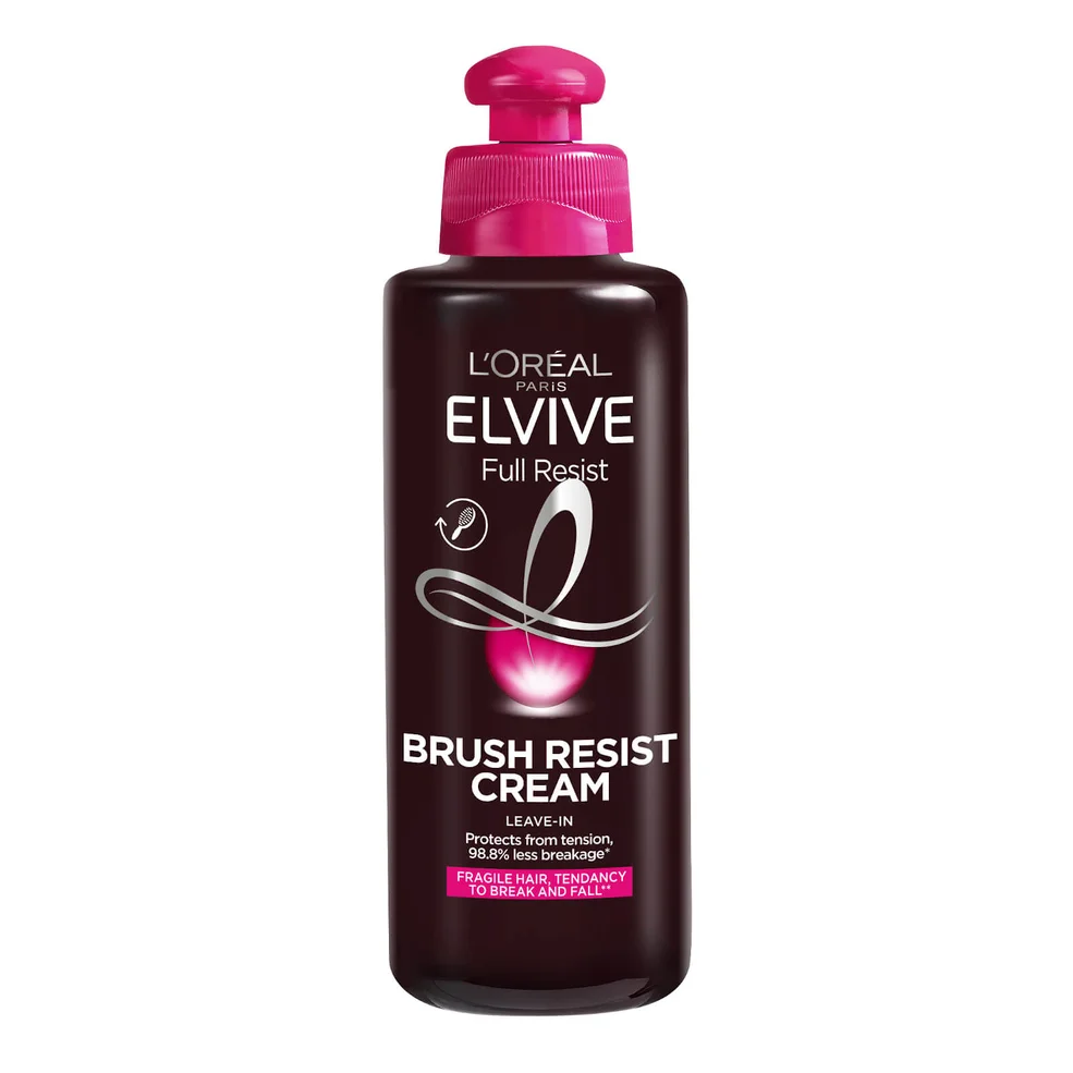 L'Oreal Elvive Full Resist Fragile Hair Brush Resist Cream with Biotin, for Hair Fall 200ml Zdjęcie 1