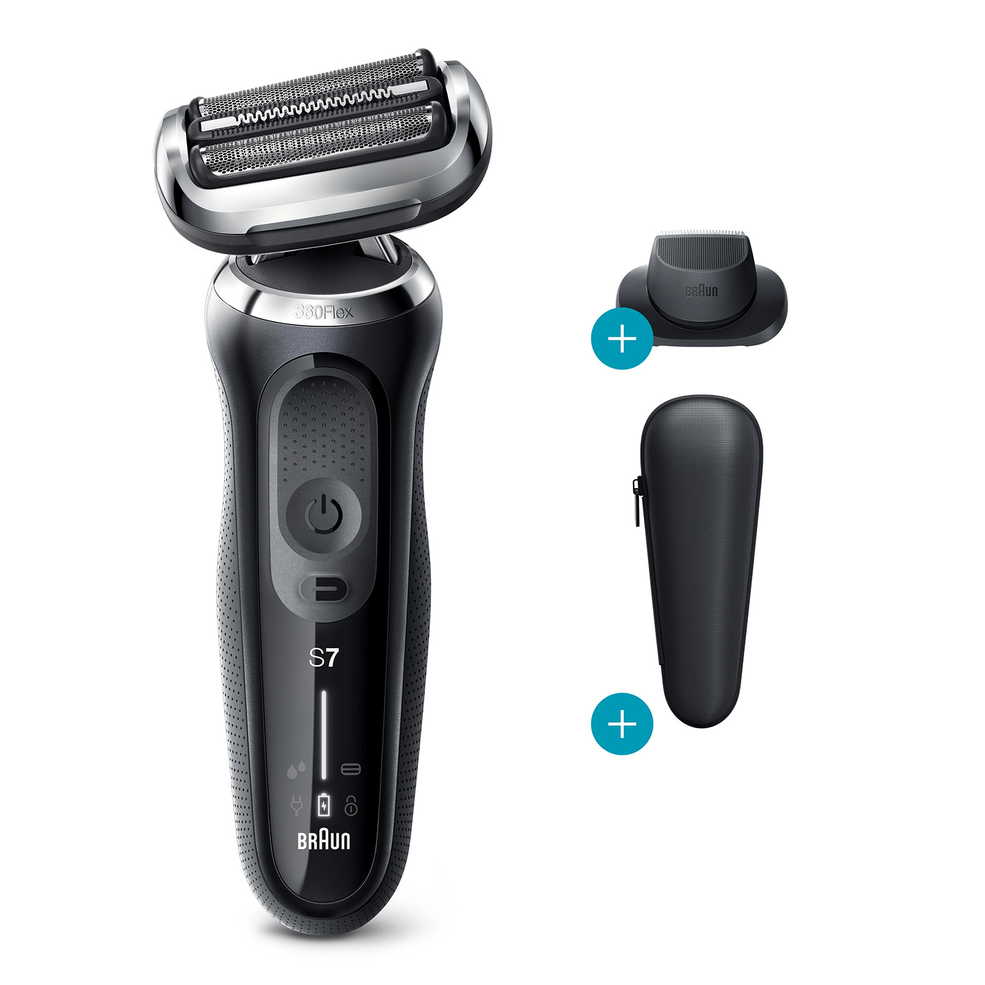 Braun Series 7 Master 70-N1200s Electric Shaver - Black Zdjęcie 1