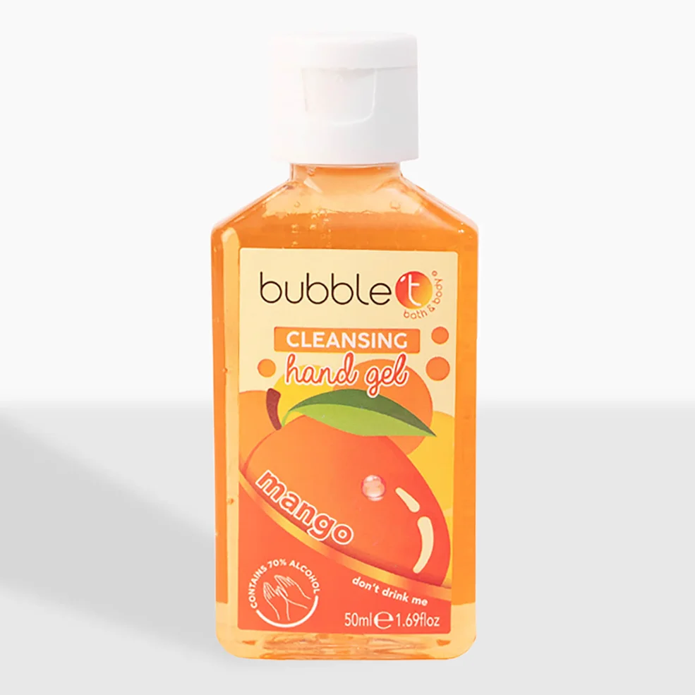 Bubble T Hand Cleansing Gel - Mango 50ml Zdjęcie 1