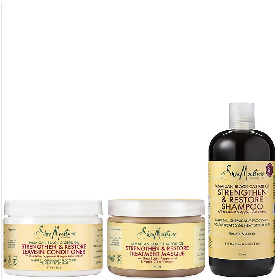 Shea Moisture Jamaican Black Castor Oil Bundle Zdjęcie 1