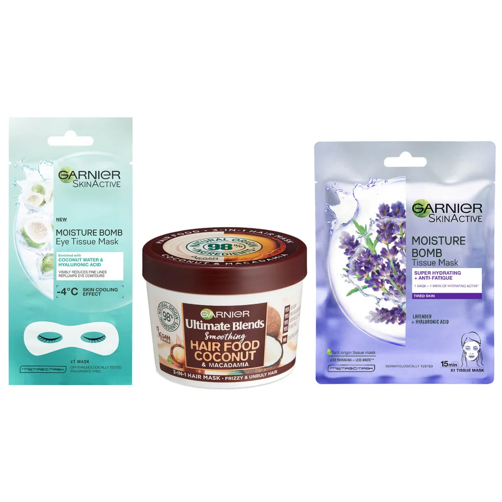 Garnier Soothing Night in Mask Kit Zdjęcie 1