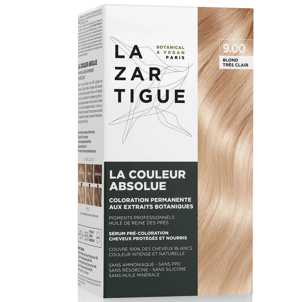 Lazartigue Absolute Colour krem do koloryzacji – 9.00 Very Light Blonde 153 ml Zdjęcie 1