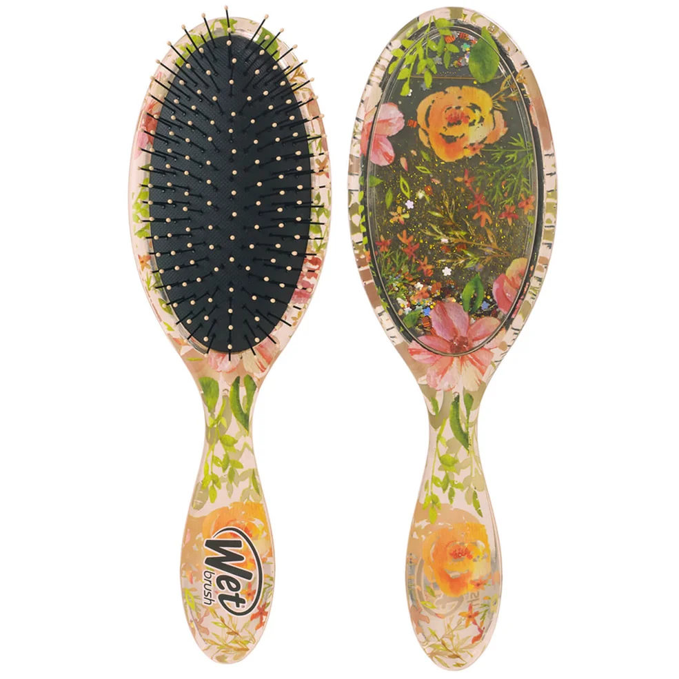 WetBrush Liquid Glitter Detangler Brush - Flickering Florals Zdjęcie 1