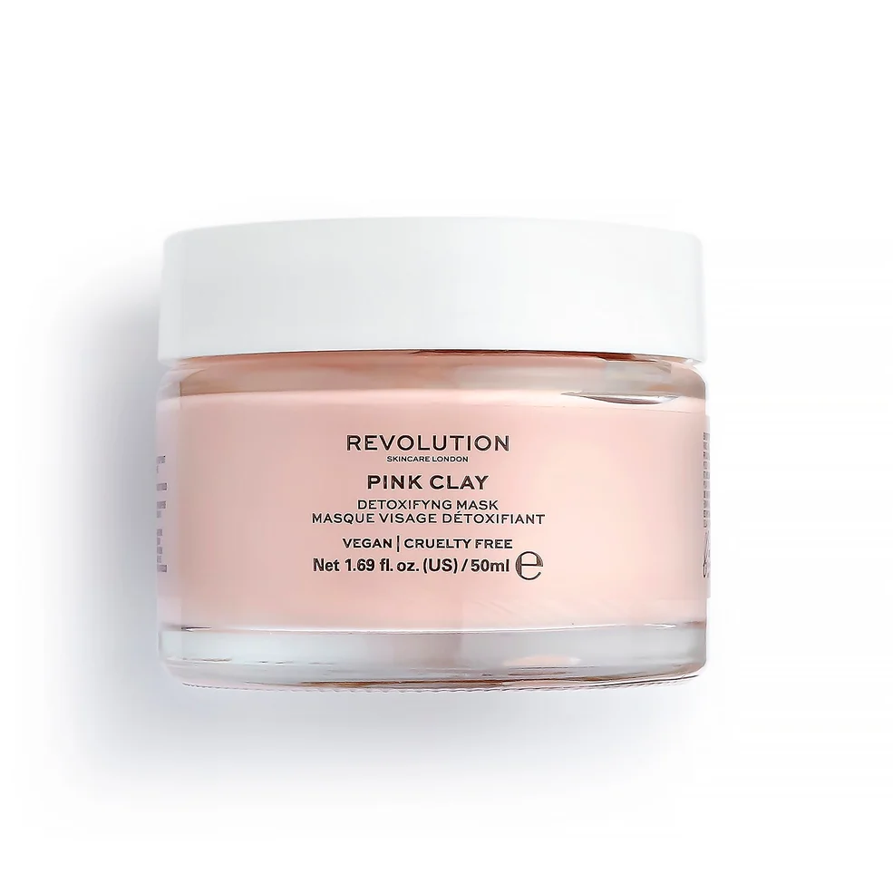 Revolution Skincare Pink Clay Detoxifying Face Mask Zdjęcie 1