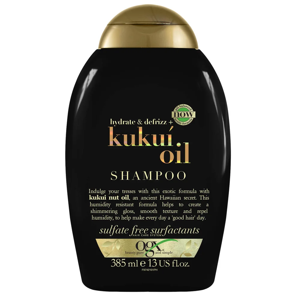 OGX Hydrate & Defrizz+ Kukui Oil Shampoo 385ml Zdjęcie 1