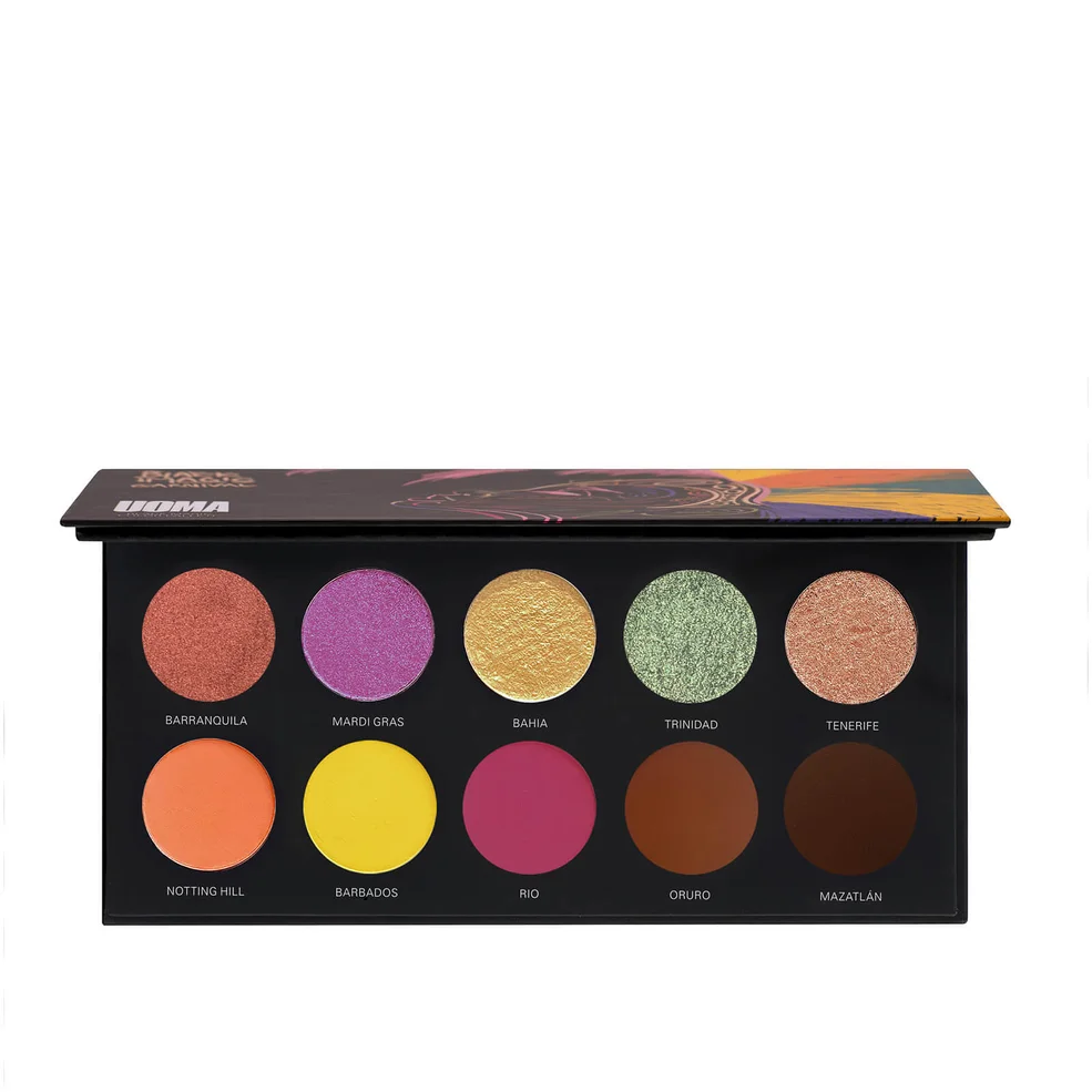 UOMA Beauty Black Magic Palette Colour Palette - Carnival 10g Zdjęcie 1
