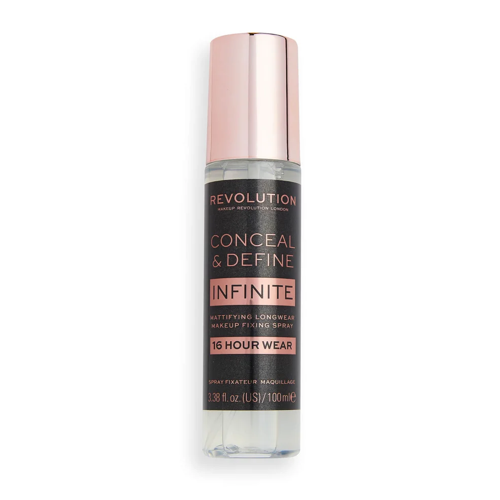 Makeup Revolution Conceal & Define Infinite Setting Spray Zdjęcie 1