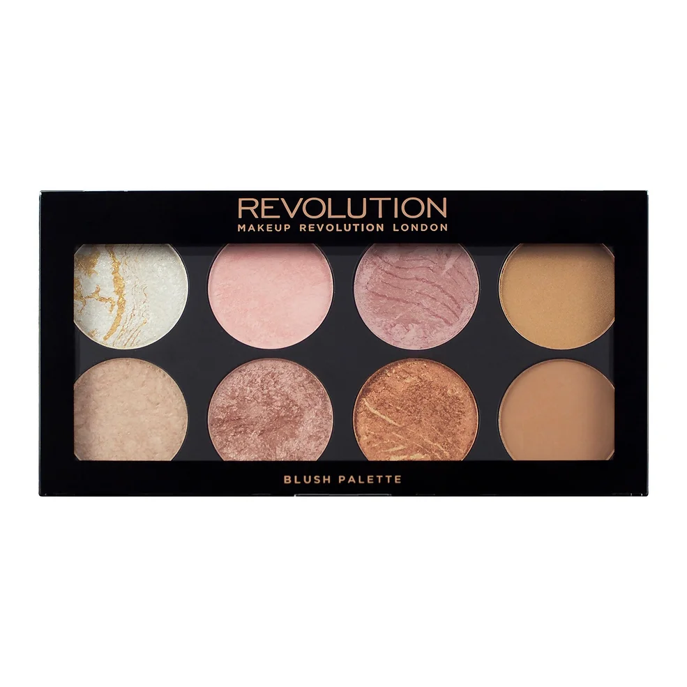Makeup Revolution Ultra Blush Palette paleta różów do policzków – Golden Sugar Zdjęcie 1
