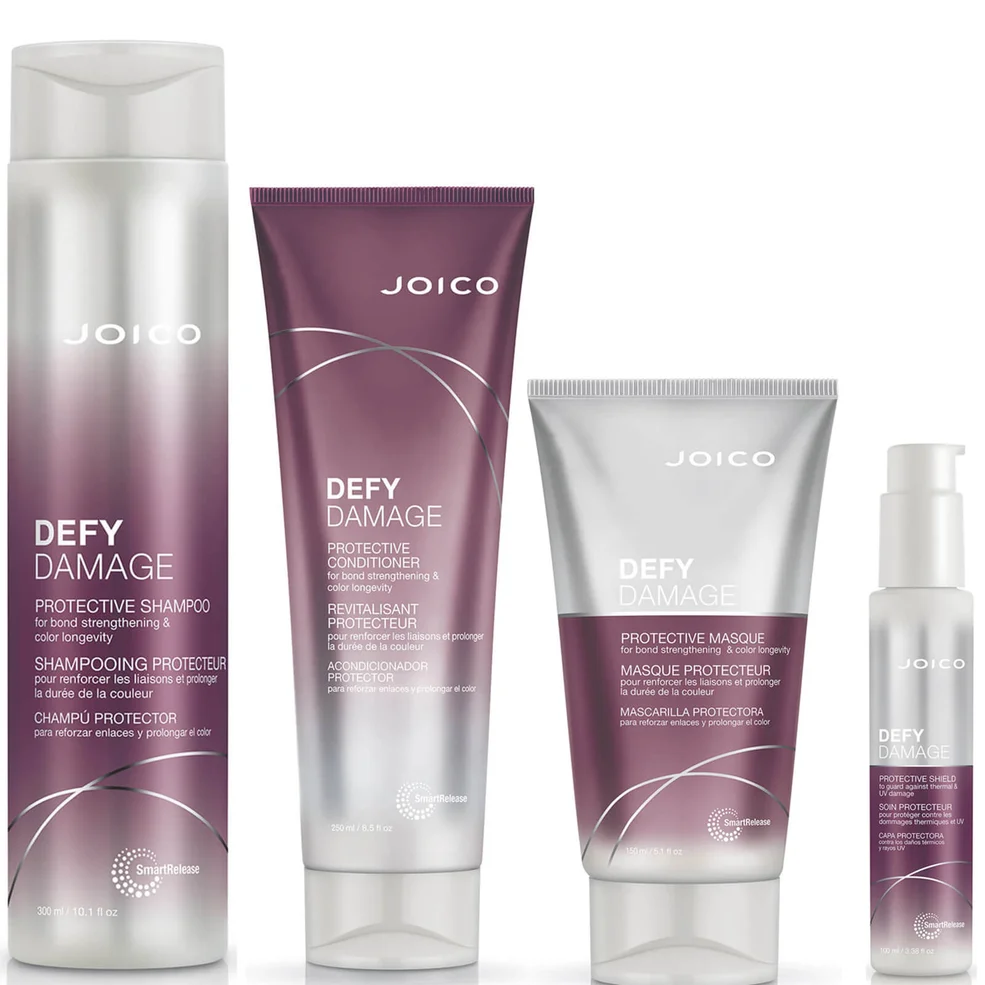 Joico Defy Damage Shampoo, Conditioner, Masque and Shield Set Zdjęcie 1