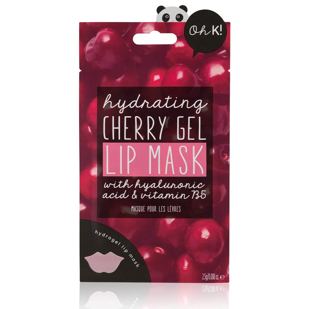 Oh K! Cherry Gel Lip Mask Zdjęcie 1