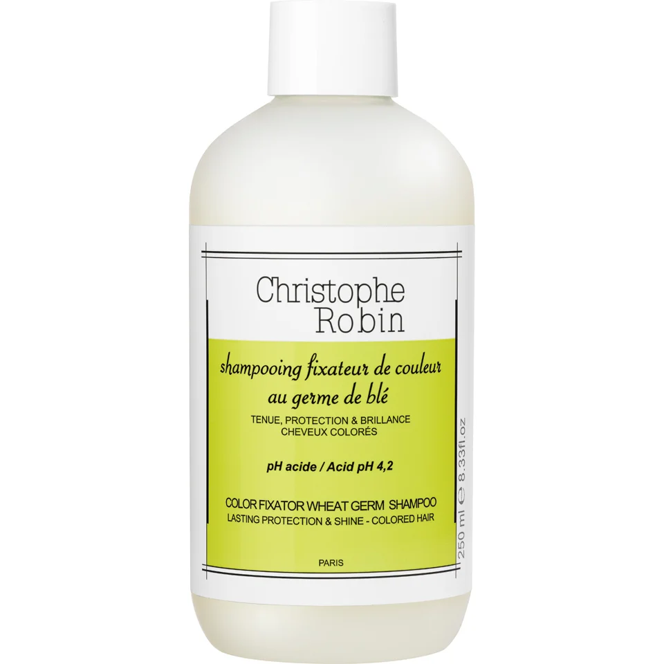 Christophe Robin Color Fixator Wheat Germ Shampoo (250ml) Zdjęcie 1