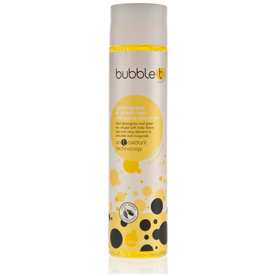 Bubble T Bath and Body Shower Gel in Lemongrass and Green Tea Zdjęcie 1