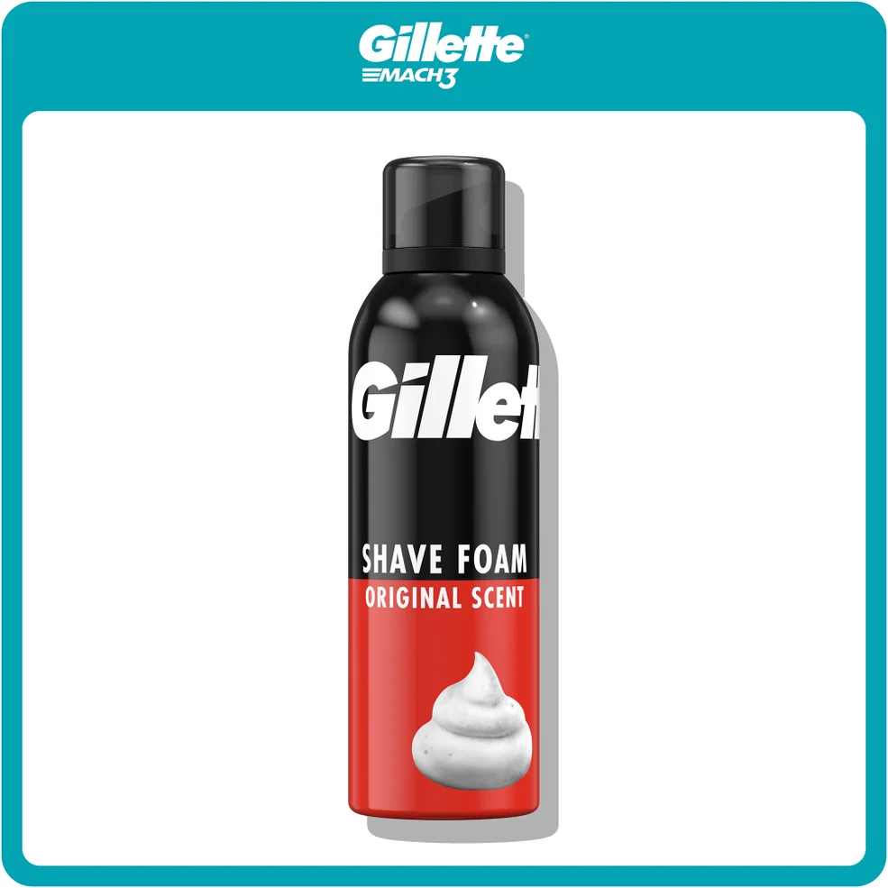 Gillette Shave Foam Regular 200ml Zdjęcie 1