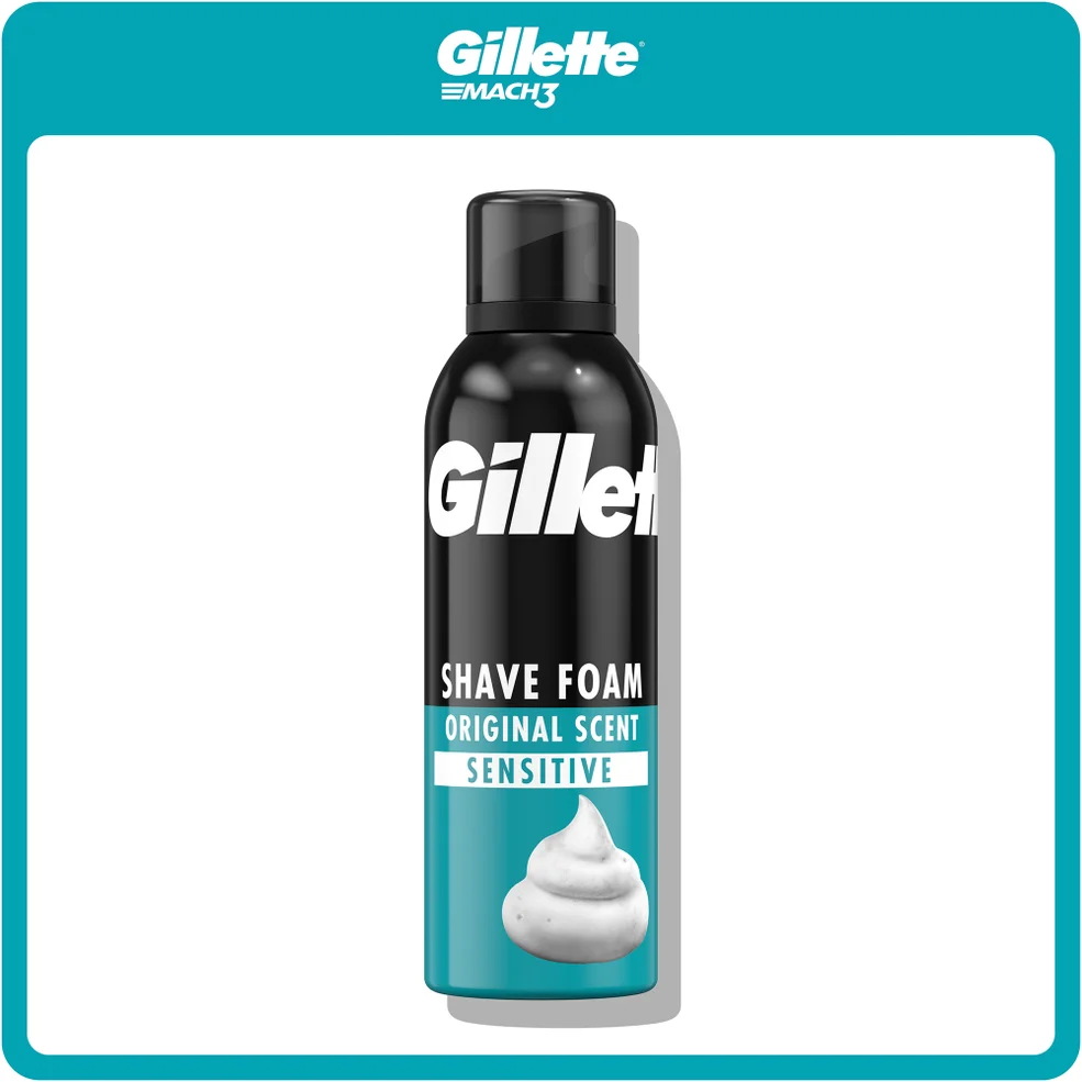 Gillette Shave Foam Sensitive 200ml Zdjęcie 1