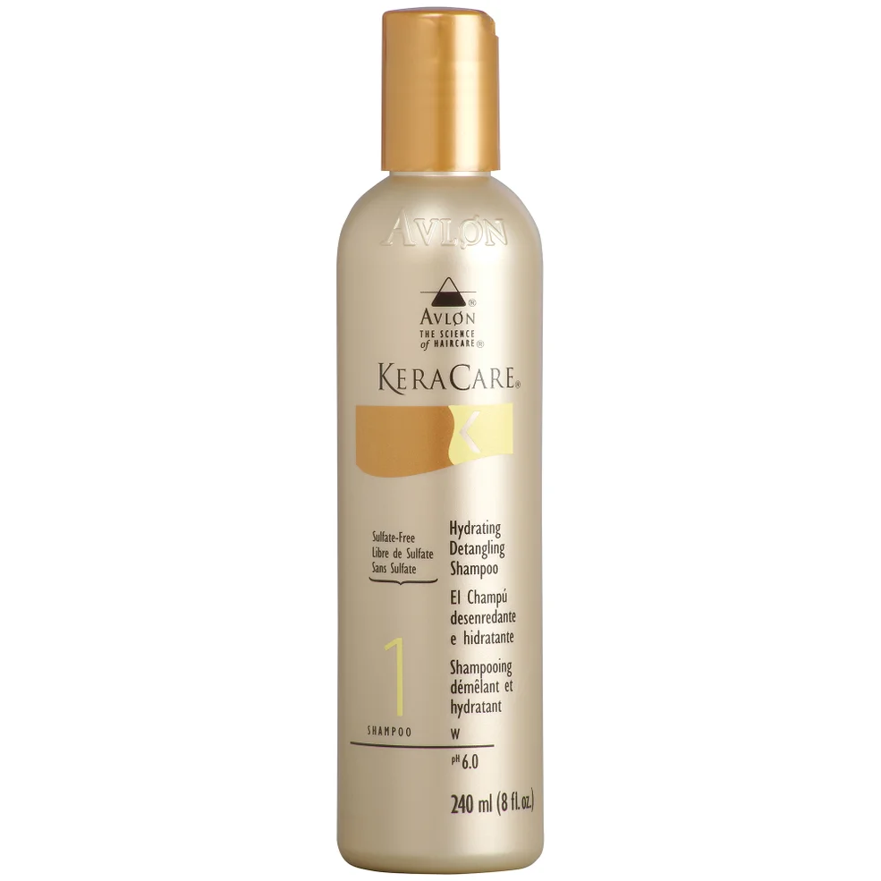 KeraCare Hydrating Detangling Shampoo szampon nawadniający i ułatwiający rozczesywanie włosów 240 ml Zdjęcie 1