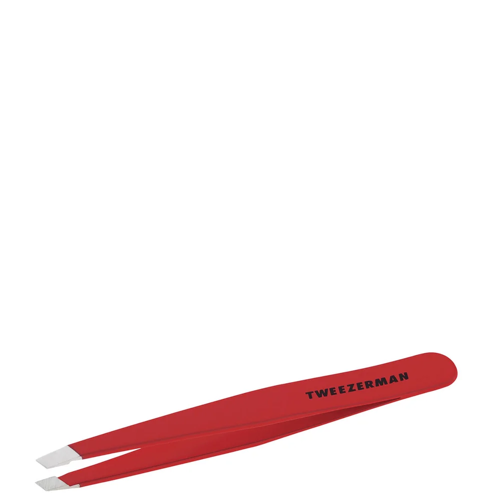 Tweezerman Slant Tweezer 1230-RR APAC pęseta – czerwona Zdjęcie 1
