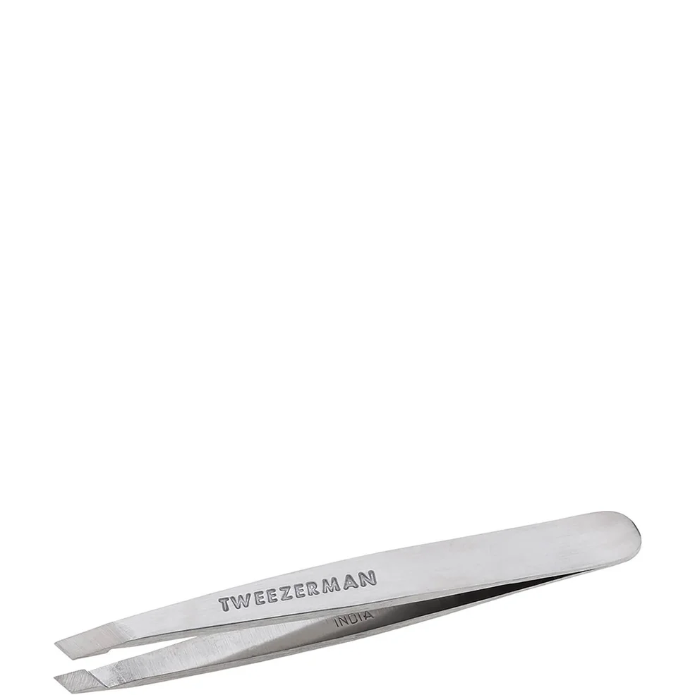 Tweezerman Mini Slant Classic Stainless pęseta ze stali nierdzewnej Zdjęcie 1