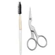 Tweezerman Brow Shaping Scissors And Brush nożyczki i szczoteczka do brwi
