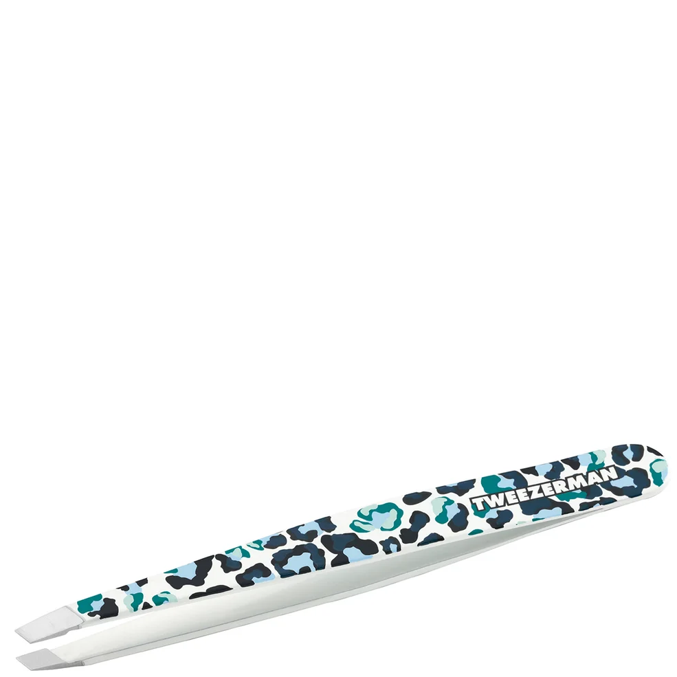 Tweezerman Animal Print Slant Tweezer - Leopard Zdjęcie 1