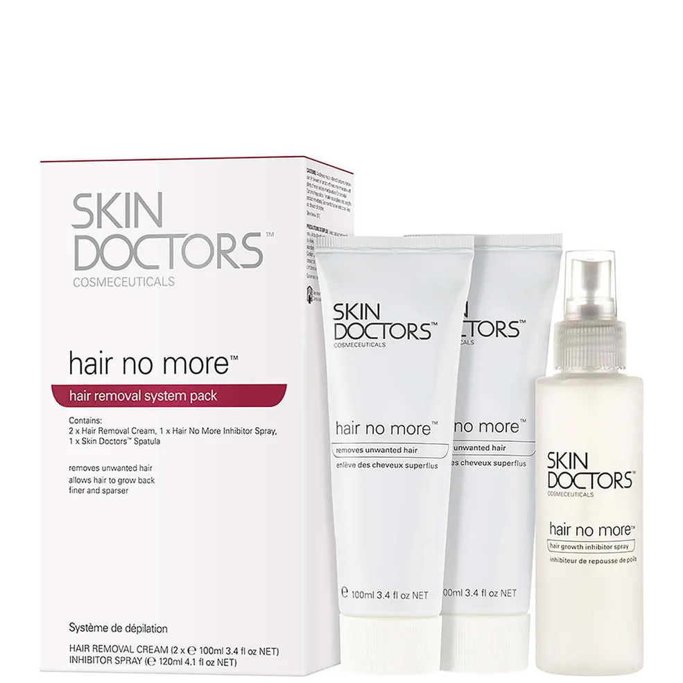Skin Doctors Hair No More Hair Removal Pack (3 Products) Zdjęcie 1