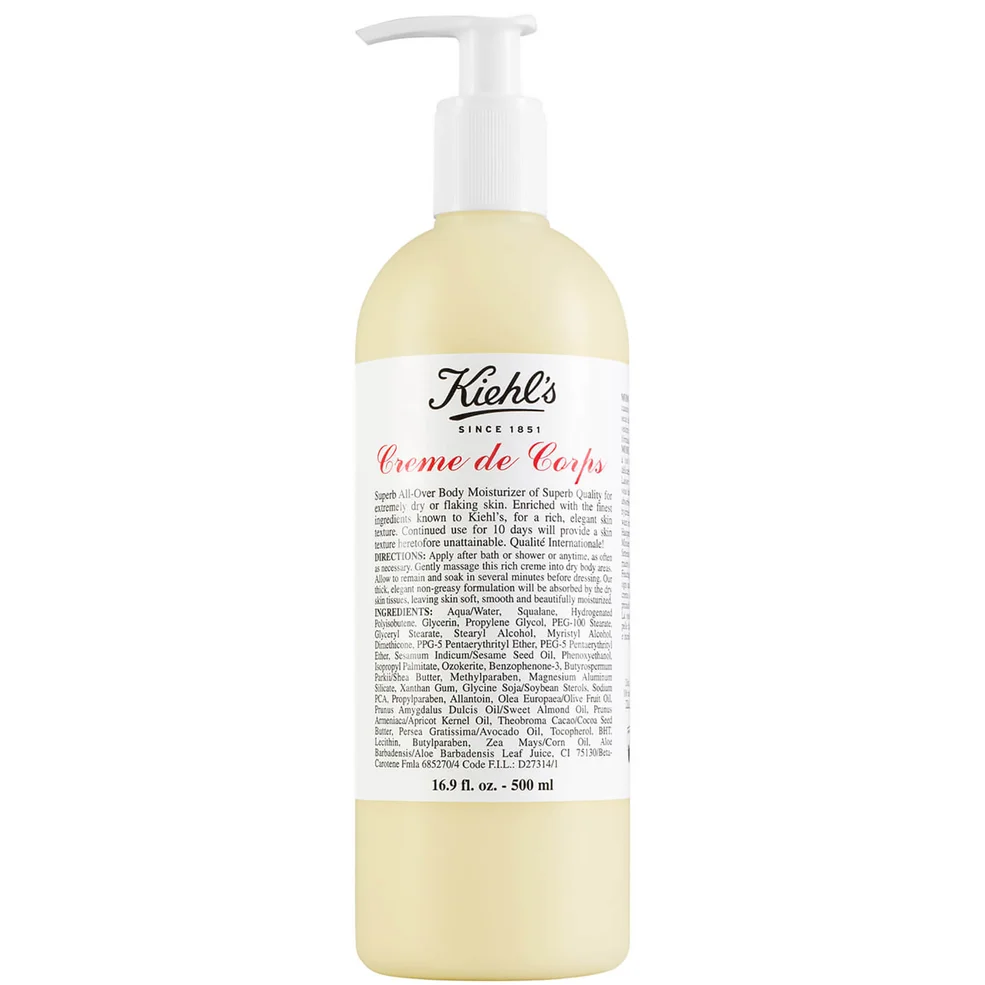 Kiehl’s Creme De Corps krem do ciała 500 ml – Super Size Zdjęcie 1
