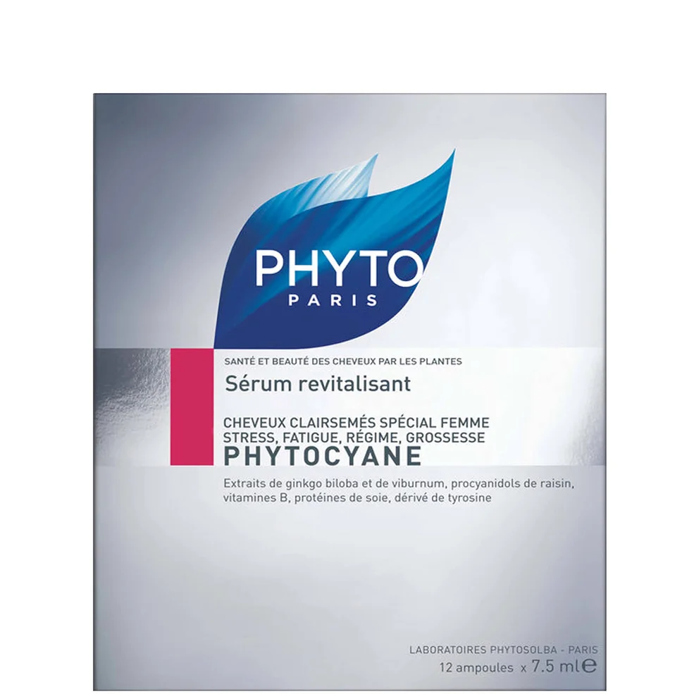 Phyto PhytoCyane Densifying Treatment Serum (12 x 7.5ml) Zdjęcie 1