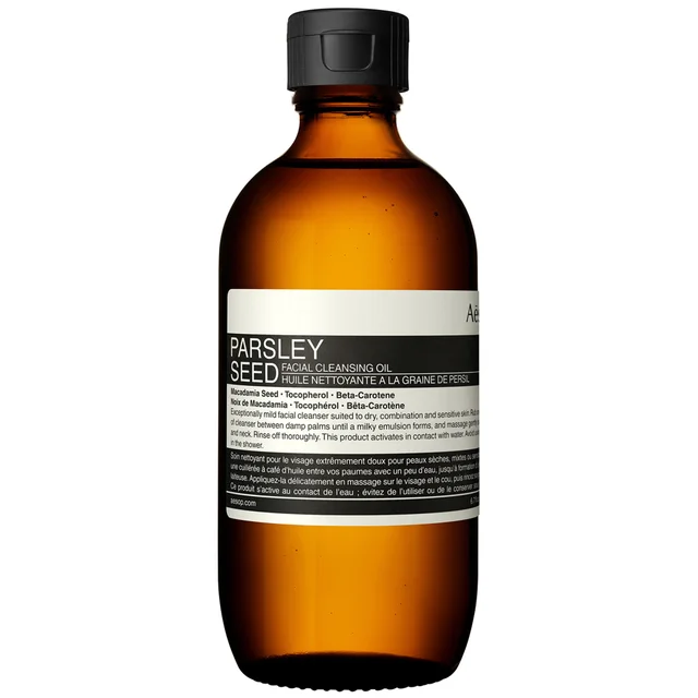 Aesop Parsley Seed Facial Cleansing Oil oczyszczający olejek do twarzy 200 ml