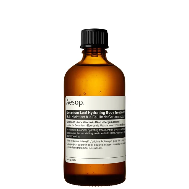 Aesop Geranium Leaf Hydrating Body Treatment kuracja nawadniająca ciało 100 ml